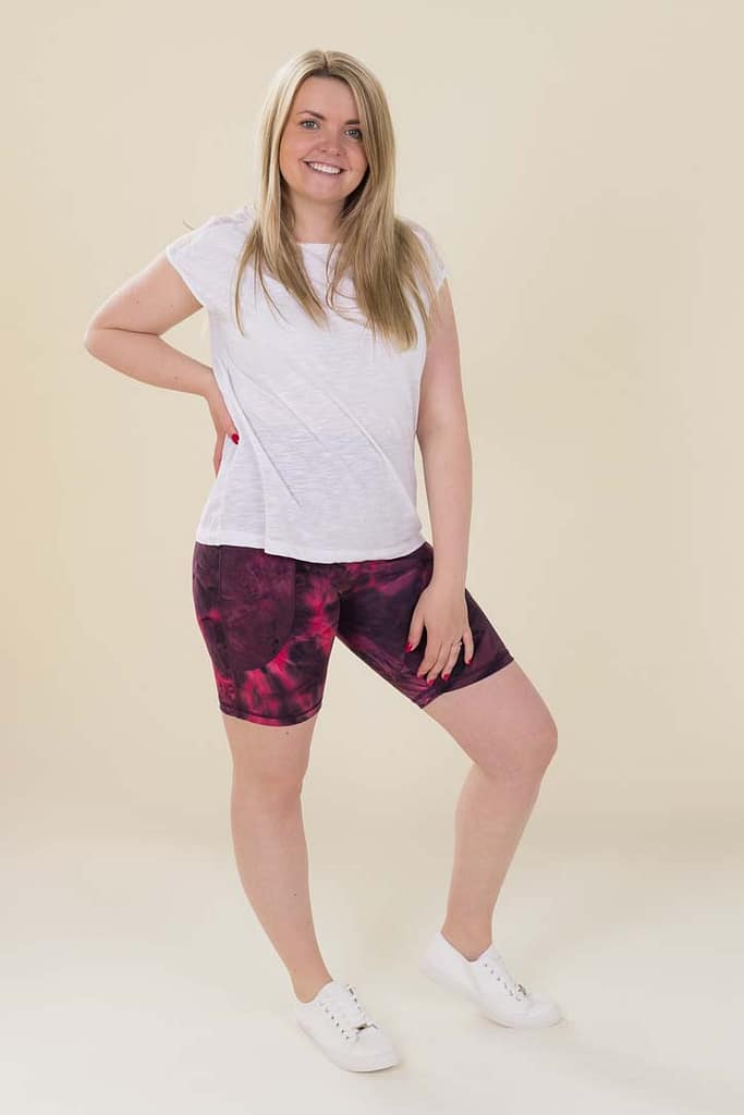 Love Lissie Pink Tie Dye Short 011
